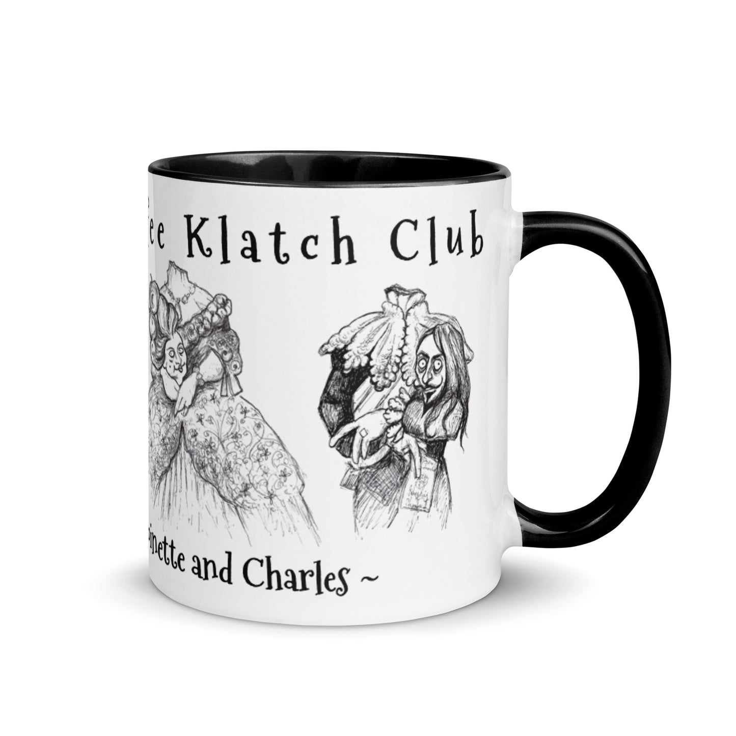 "The Headless Coffee Klatch Club" Coffee Mug featuring Mary, Louis, Marie Antoinette and Charles!!!