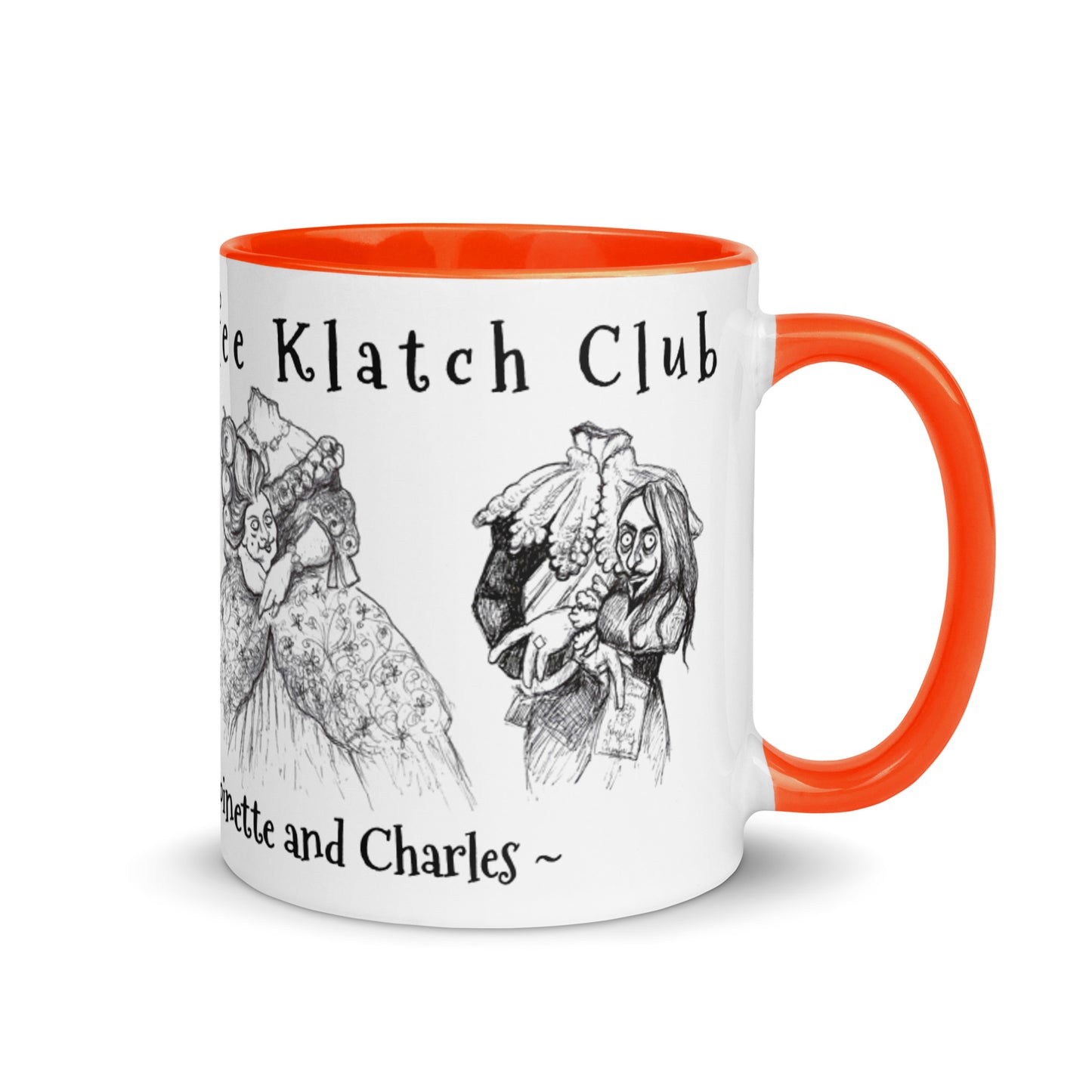"The Headless Coffee Klatch Club" Coffee Mug featuring Mary, Louis, Marie Antoinette and Charles!!!