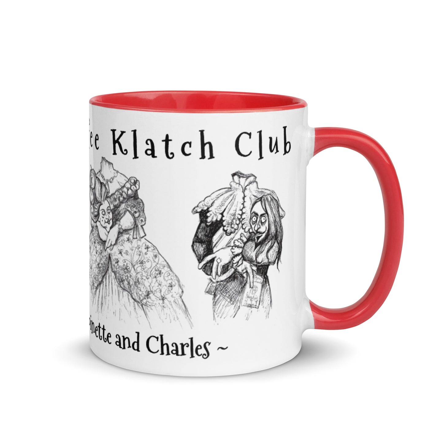 "The Headless Coffee Klatch Club" Coffee Mug featuring Mary, Louis, Marie Antoinette and Charles!!!