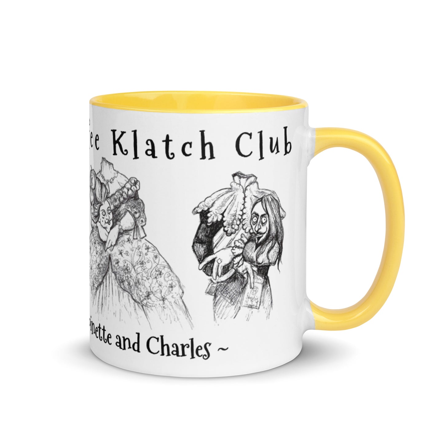 "The Headless Coffee Klatch Club" Coffee Mug featuring Mary, Louis, Marie Antoinette and Charles!!!