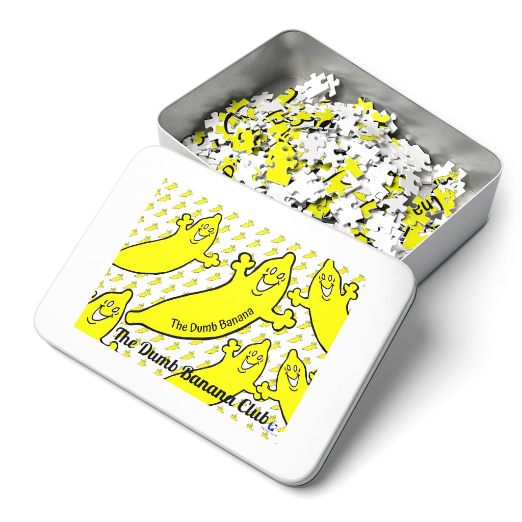 THE DUMB BANANA CLUB Jigsaw Puzzle - It's such a banana!!!