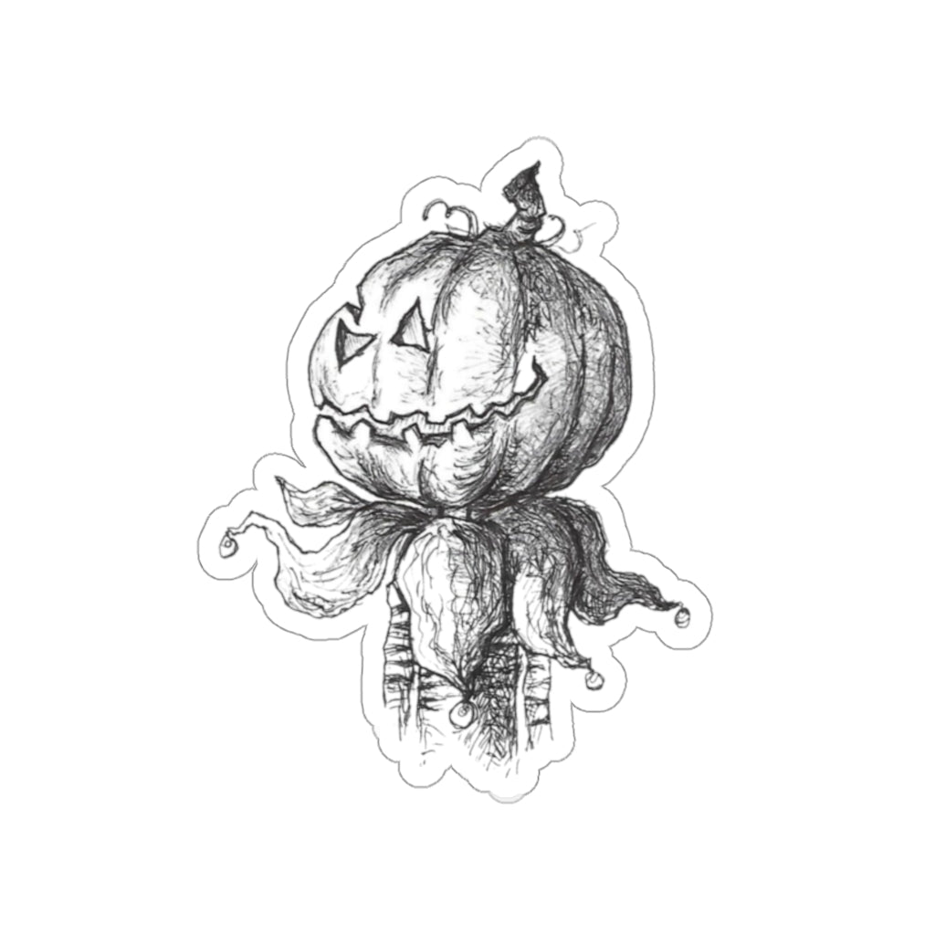 PUMPKIN JACK Halloween Vinyl Indoor & Outdoor Die-Cut Sticker