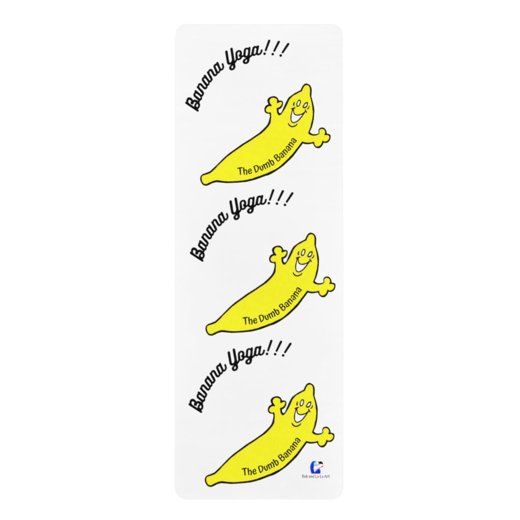 "The Dumb Banana" Rubber Yoga Mat