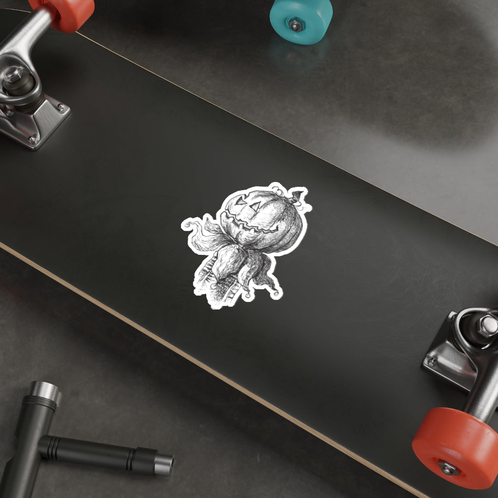 PUMPKIN JACK Halloween Vinyl Indoor & Outdoor Die-Cut Sticker