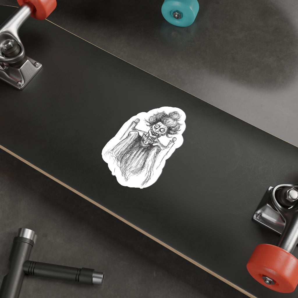 NORMAN BATES Halloween Vinyl Indoor & Outdoor Die-Cut Sticker
