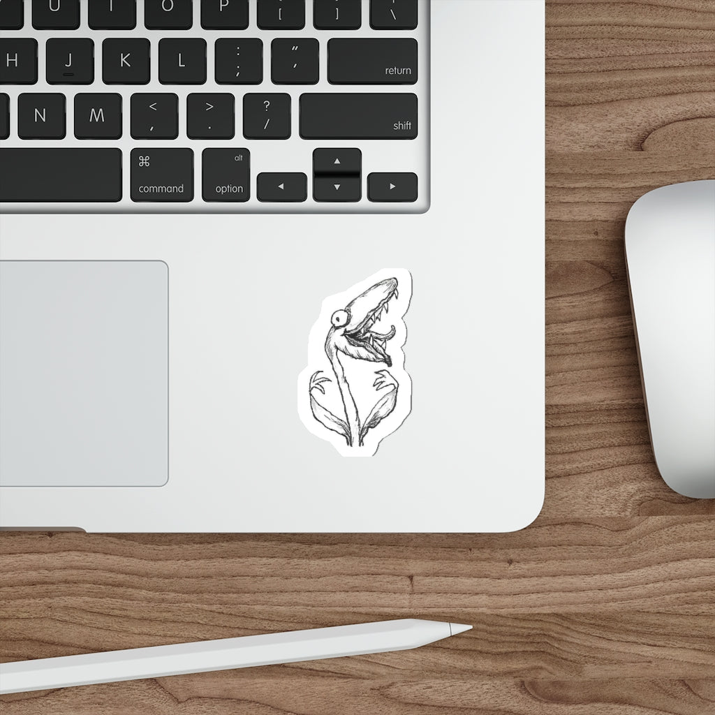 Seymour The Human Eating Plant Vinyl Indoor & Outdoor Halloween Die-Cut Sticker