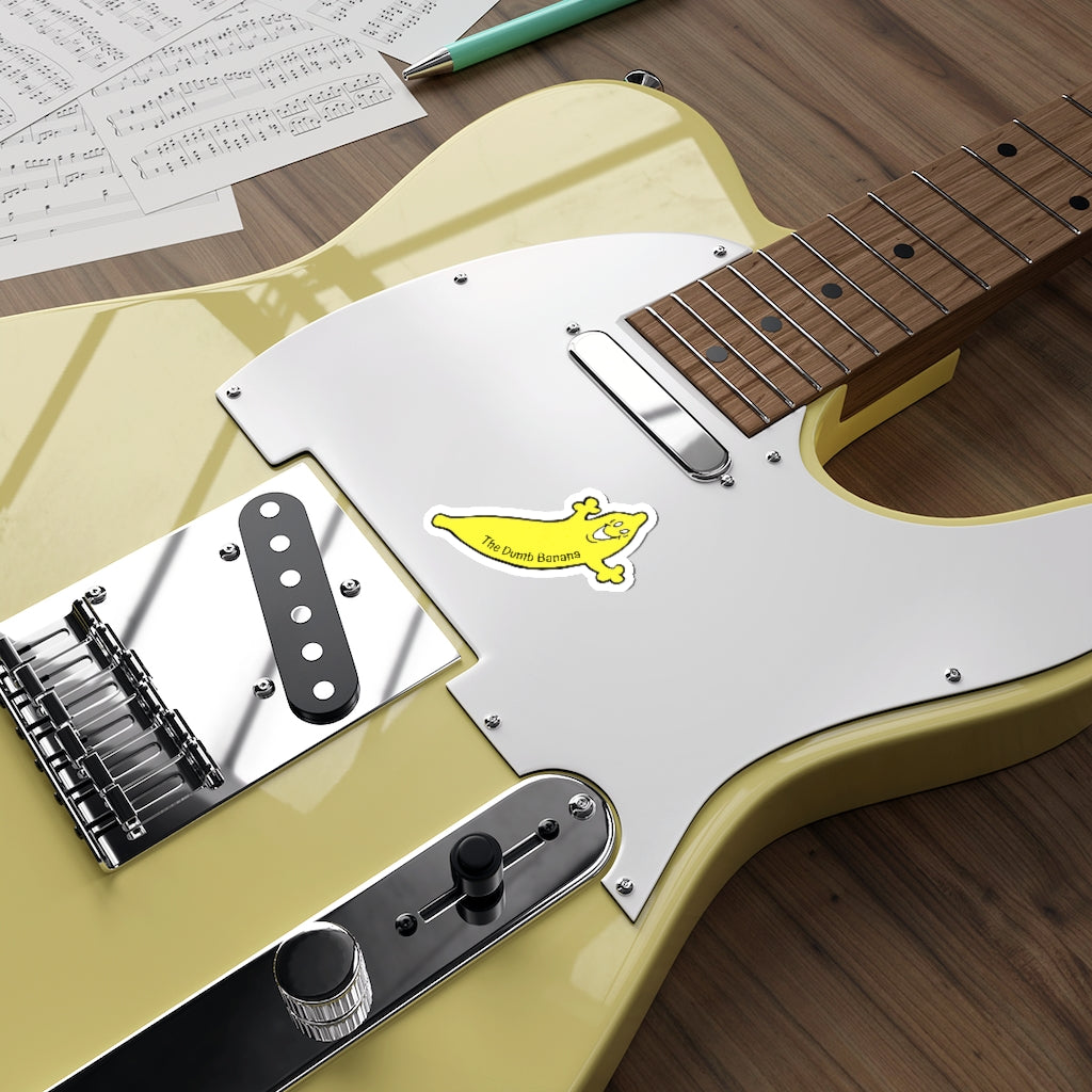 The Dumb Banana Vinyl Outdoor & Indoor Die-Cut Sticker