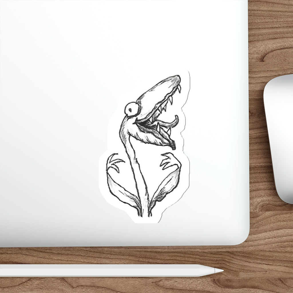 Seymour The Human Eating Plant Vinyl Indoor & Outdoor Halloween Die-Cut Sticker