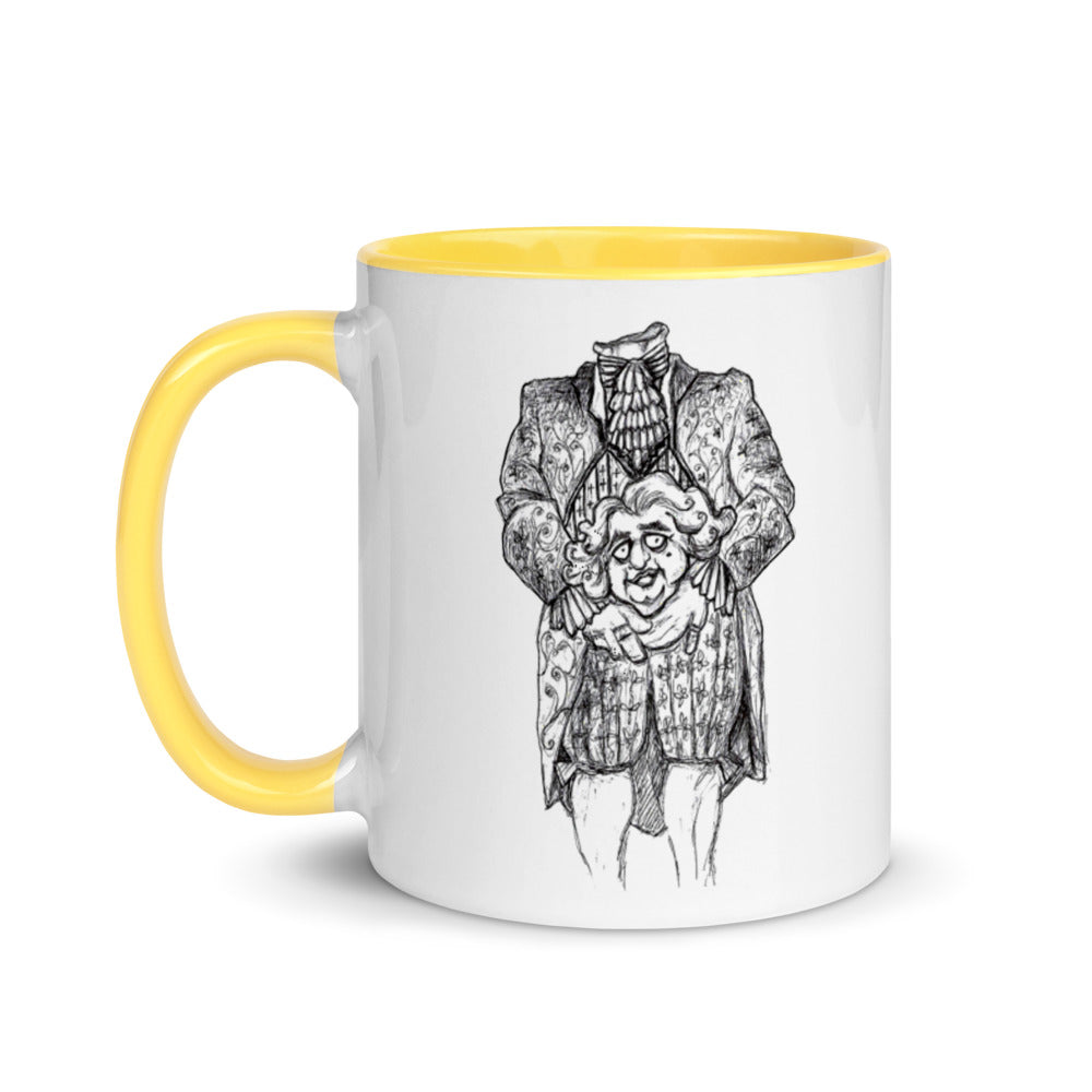 "It's really quite simple... the blade drops and your head pops off like a cork!" ~ Headless Louis XVI Coffee Mug