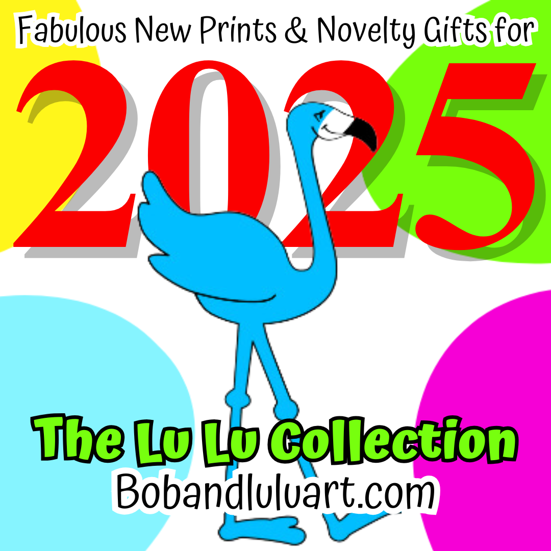 The Lu Lu Blue Flamingo Collection 2025