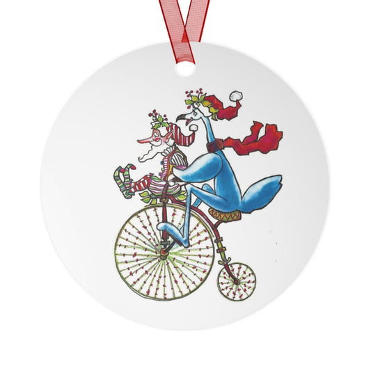 The Great High Wheel Penny Farthing Christmas Ornament