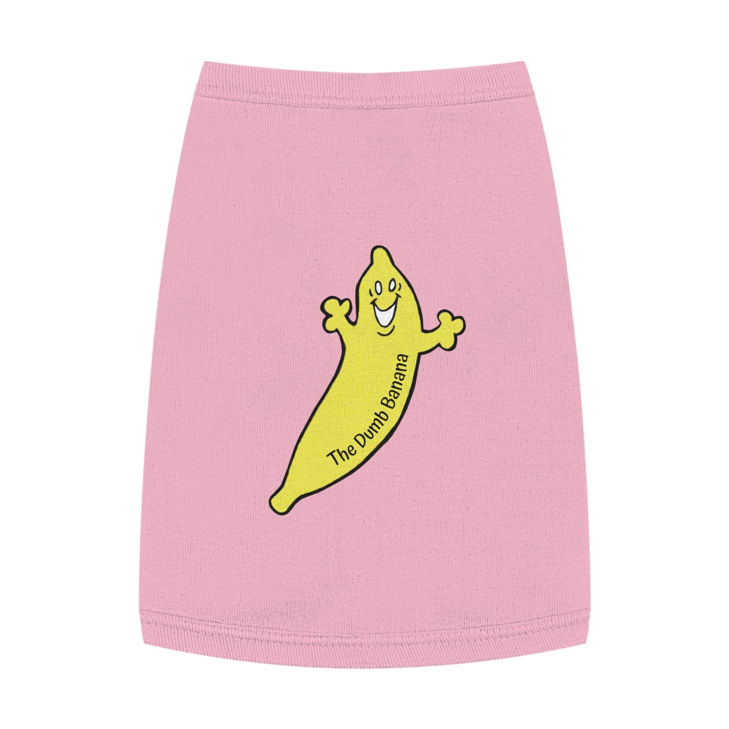 The Dumb Banana Pet Tank Top - For all dogs who love going in banana style and looking good!!!