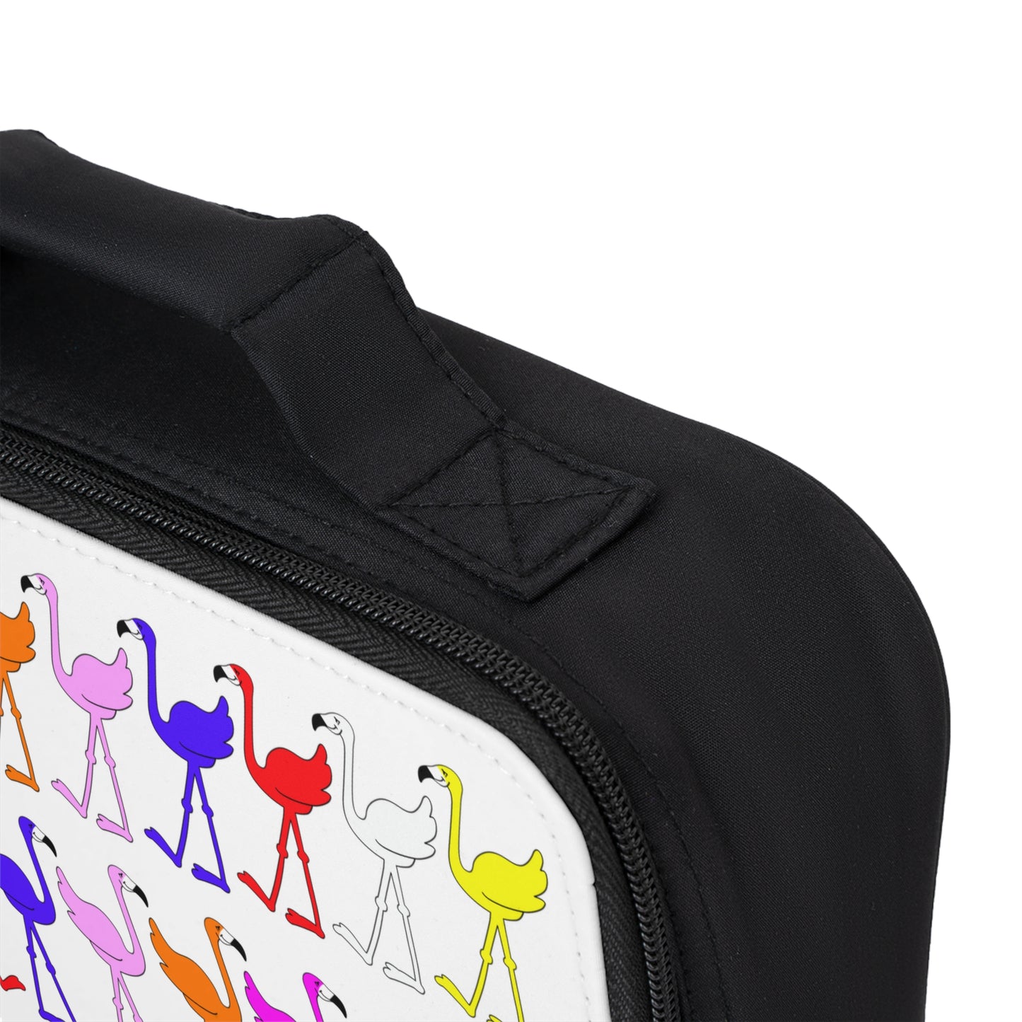 Flamingos Come In All Colors Insulated Lunch Bag