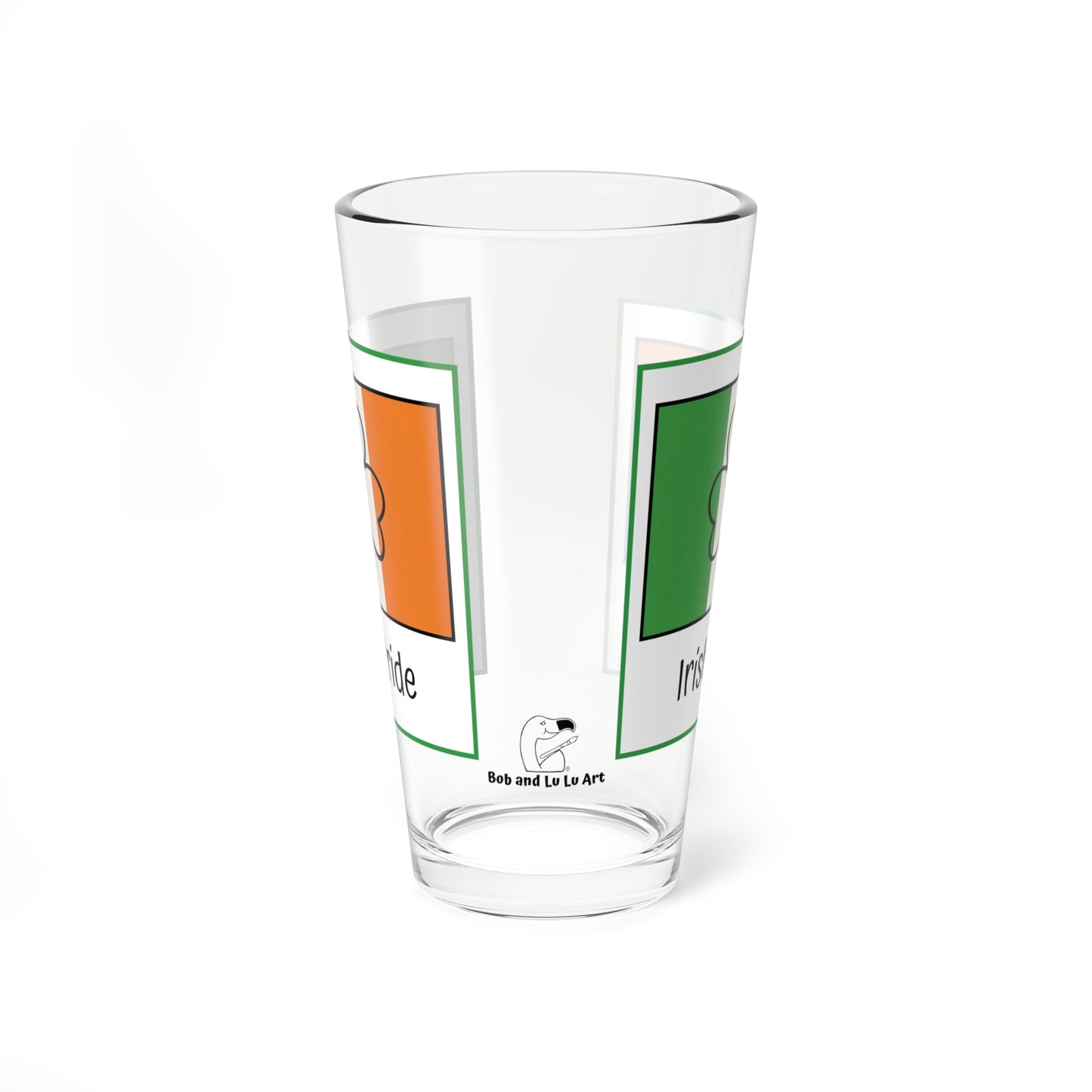 Irish Pride 16oz Glass Cup