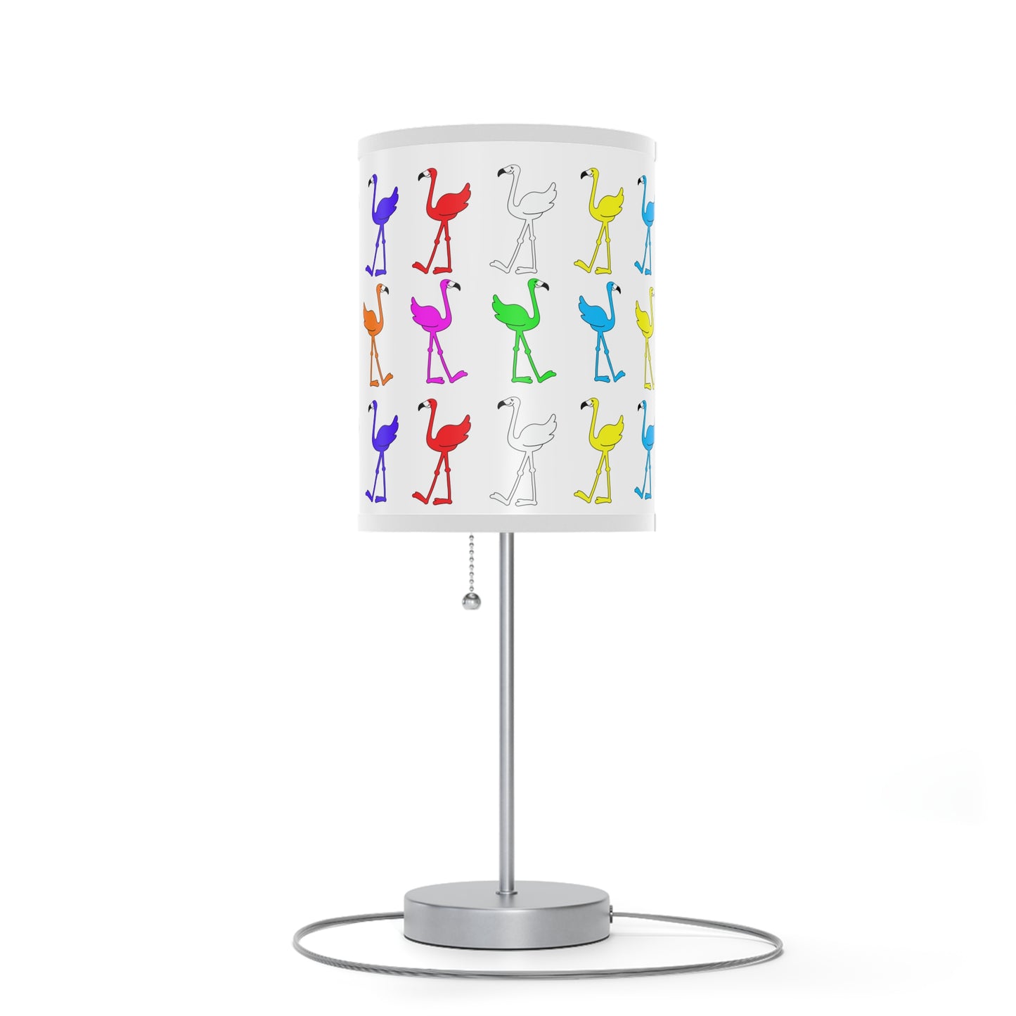 Rainbow Flamingo Club Table Lamp by Lu Lu