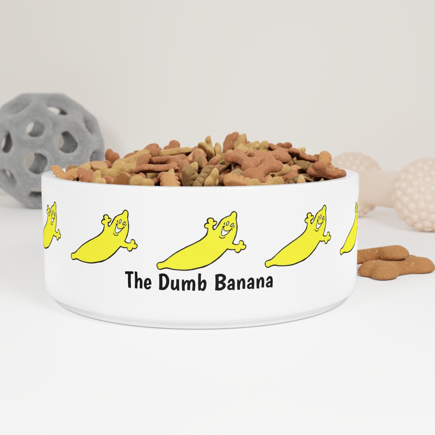 The Dumb Banana Pet Bowl - All pets deserve love and only the best!!!