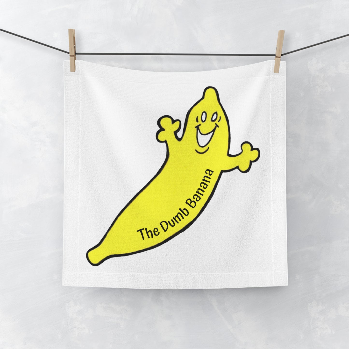 The Dumb Banana Face Towel... It just doesn't get better than this!!!