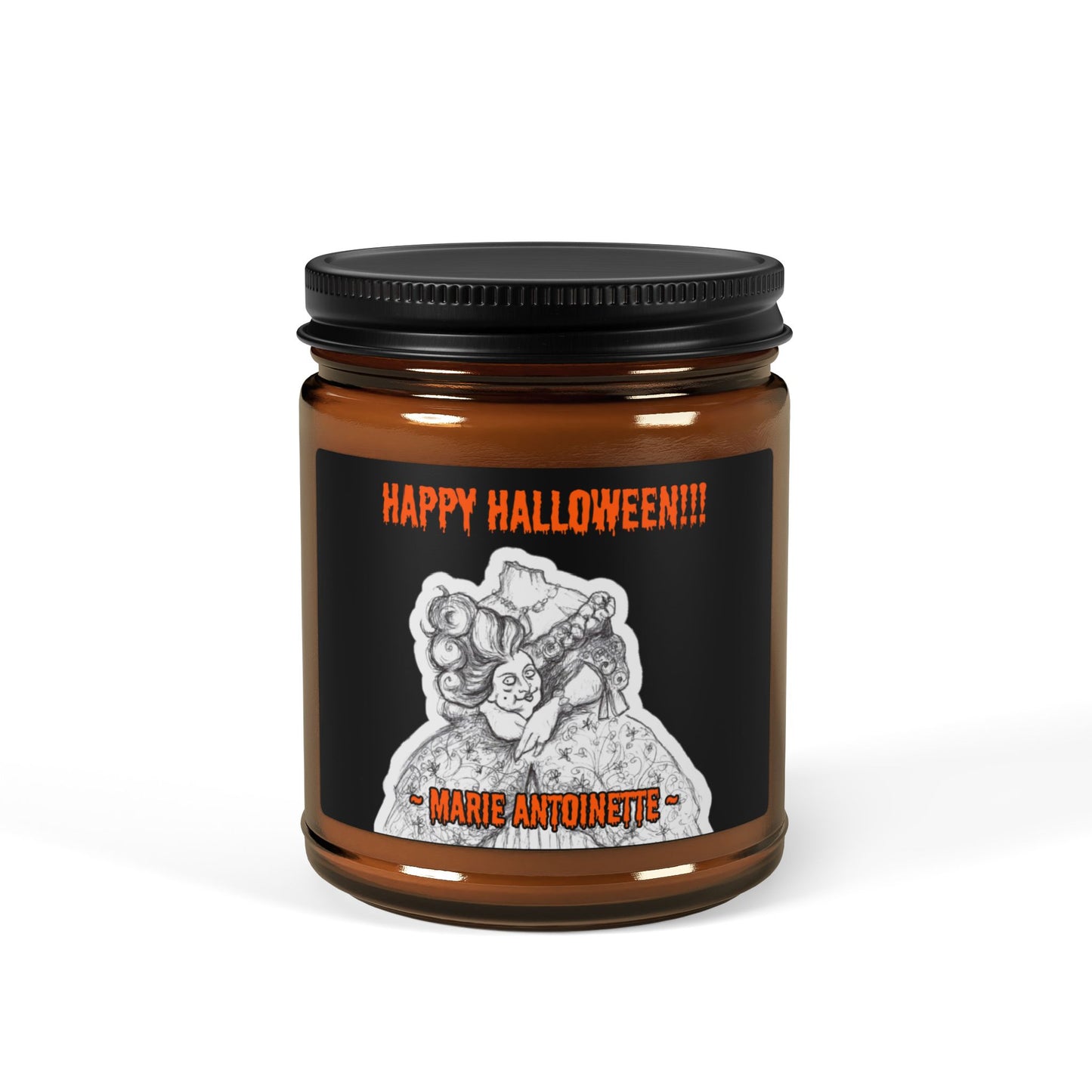 The Headless Marie Antoinette's HAPPY HALLOWEEN Scented 9oz Soy Candle Collection