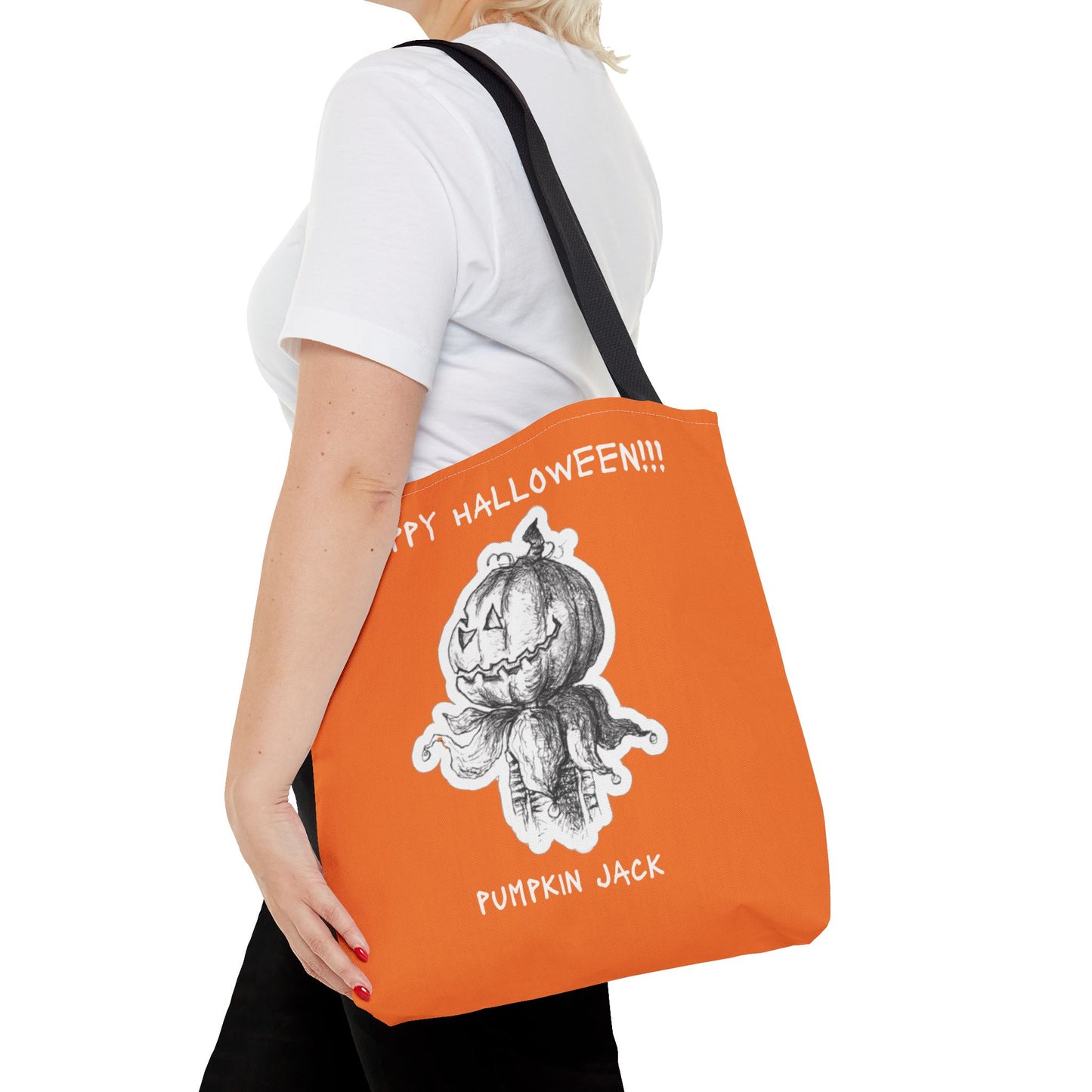 PUMPKIN JACK!!! - The Happy Halloween Trick or Treat Candy Tote Bag