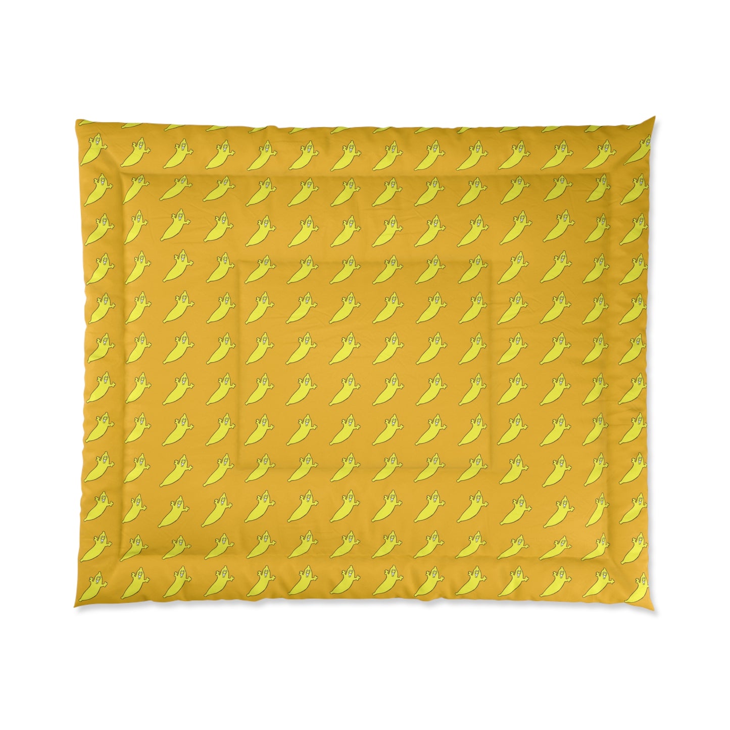 The Dumb Banana Comforter in Yellow - It's so heavenly... you'll feel like a banana on Cloud 9!!!