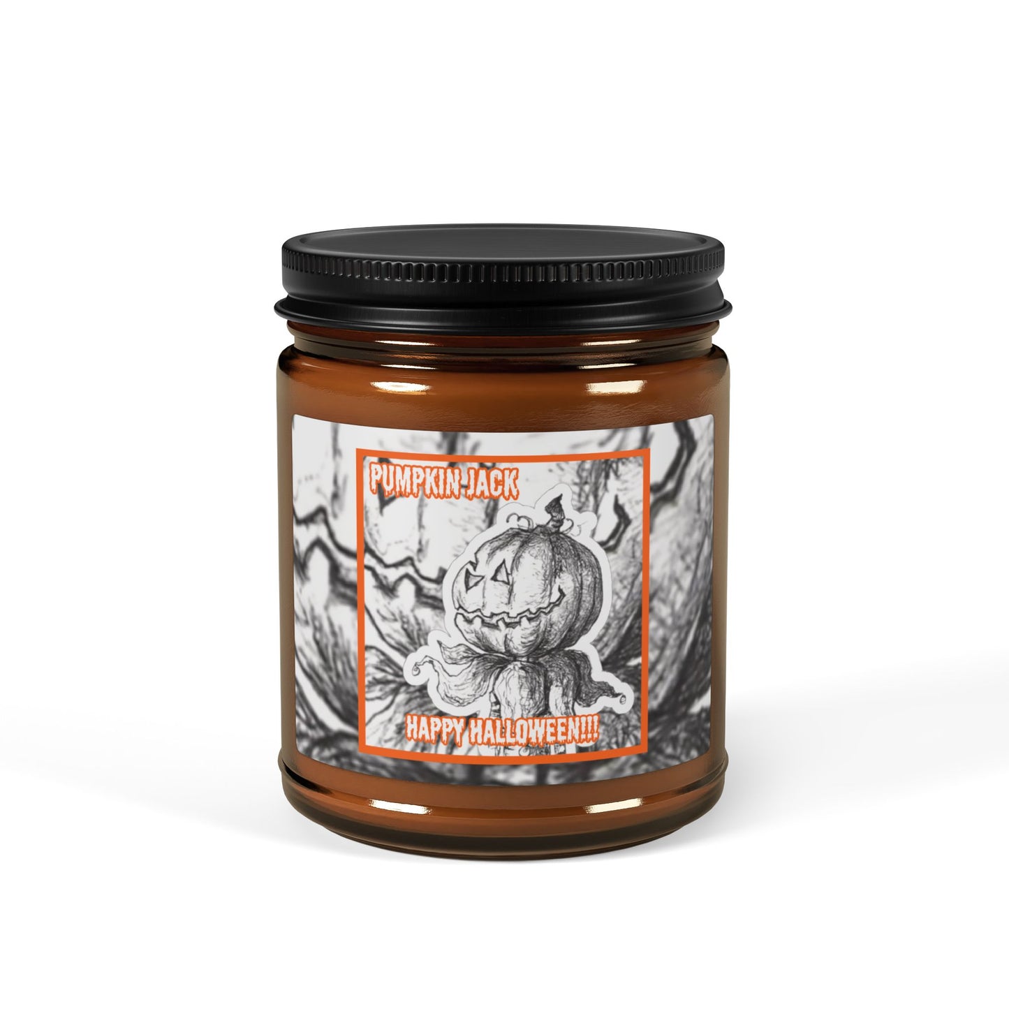 Pumpkin Jack's HAPPY HALLOWEEN Scented 9oz Soy Candle Collection for all pumpkins!!!