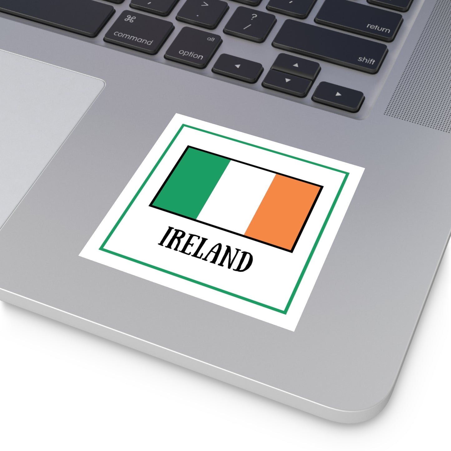 Ireland Square Kiss-Cut Vinyl Sticker