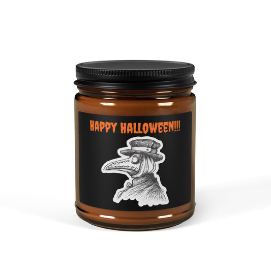 Dr. Bubonic Plague's HAPPY HALLOWEEN Scented 9oz Soy Candles