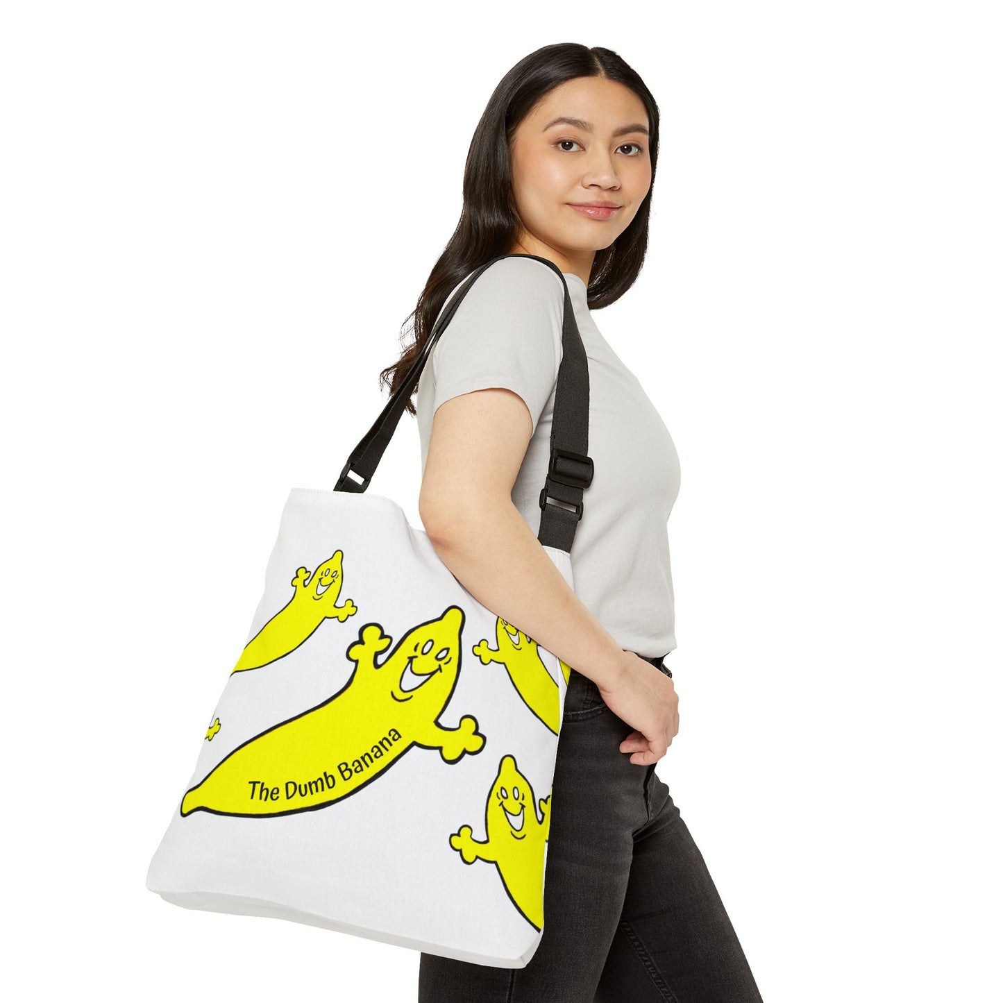 The Dumb Banana and Friends Tote Bag - Peeled or unpeeled, you can never have enough bananas!!!