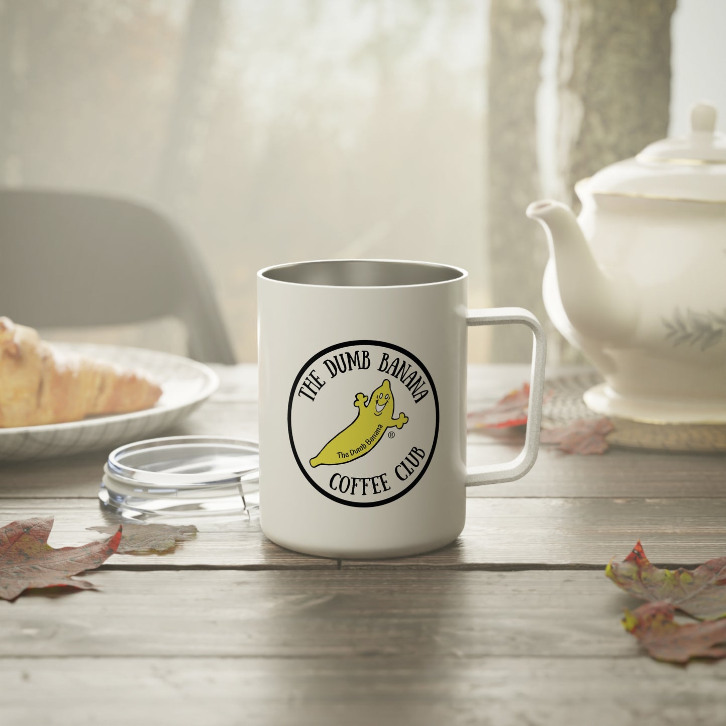 The Dumb Banana's COFFEE CLUB Insulated 10oz Coffee Mug - Coffee has never tasted better!!!