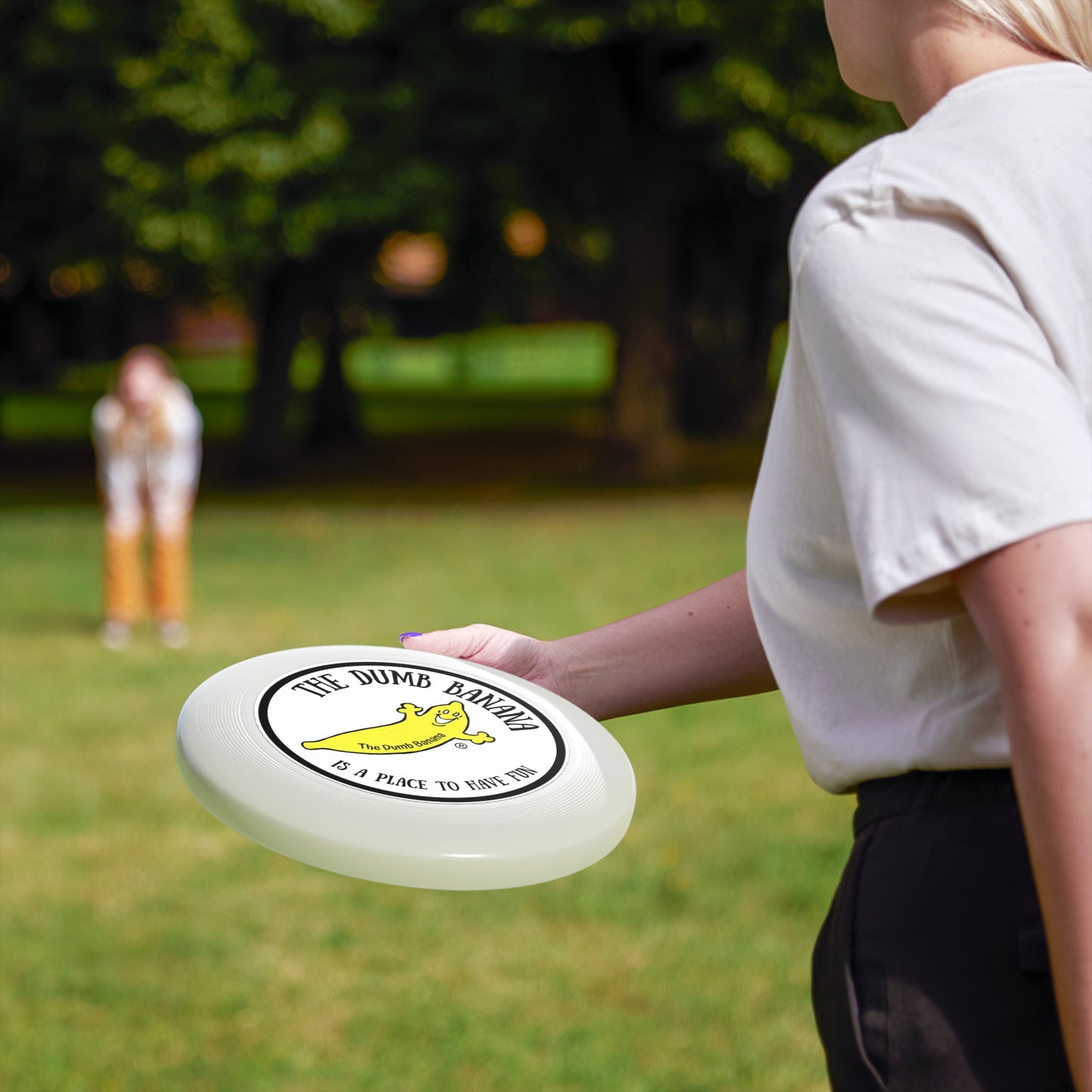 THE DUMB BANANA Wham-O Frisbee