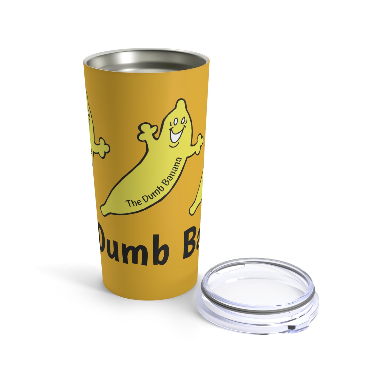 THE DUMB BANANA 20oz Tumbler - It's more amazing than drinking out of banana peels!!!