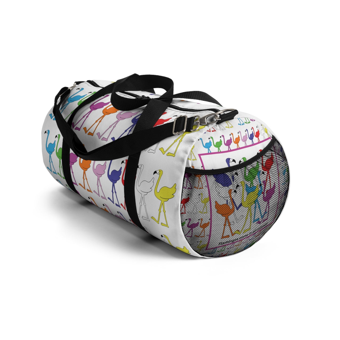 Flamingos Come In All Colors Duffel Bag