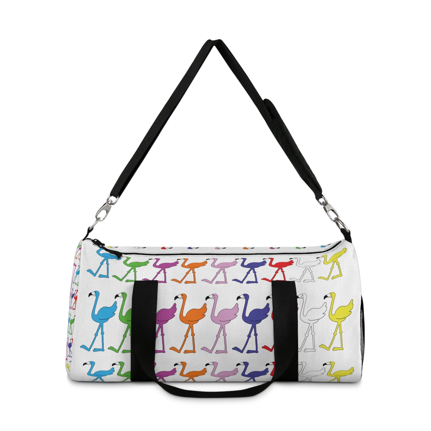 Flamingos Come In All Colors Duffel Bag
