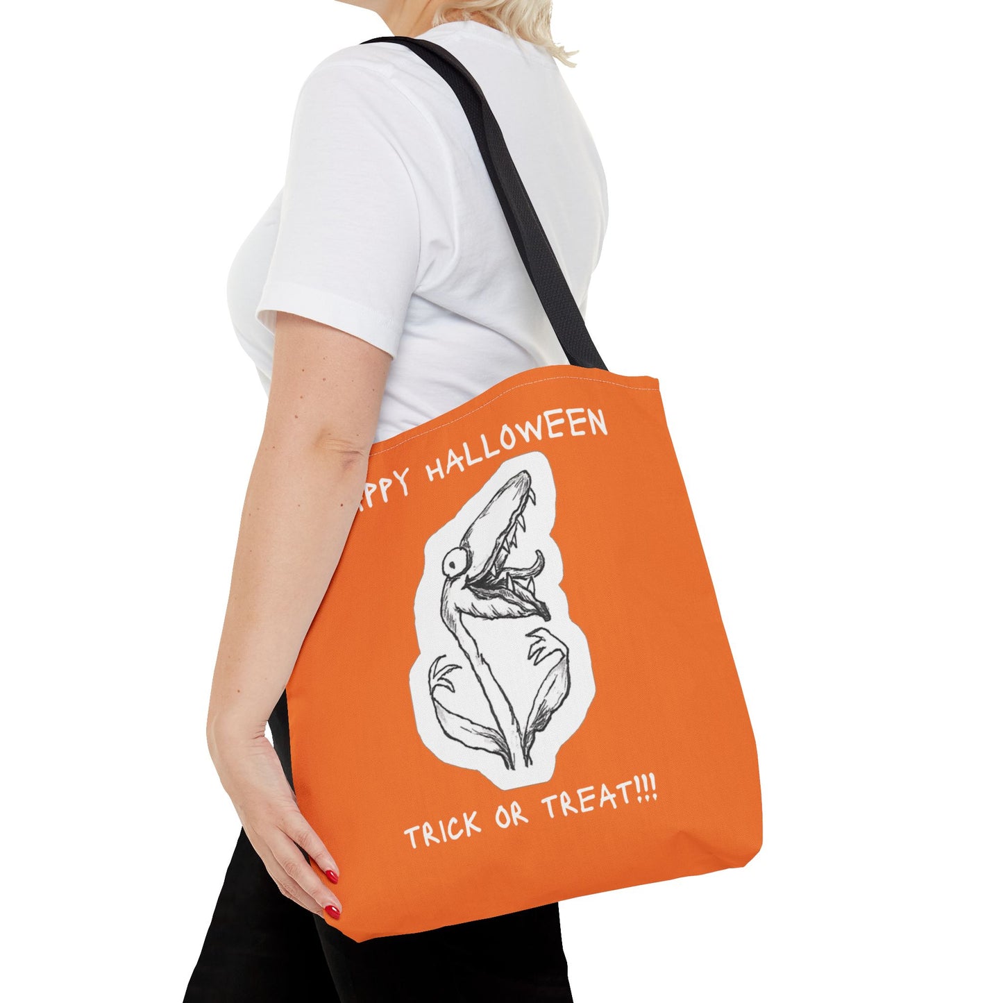 SEYMOUR WANTS CANDY!!! - The Happy Halloween Trick or Treat Candy Tote Bag