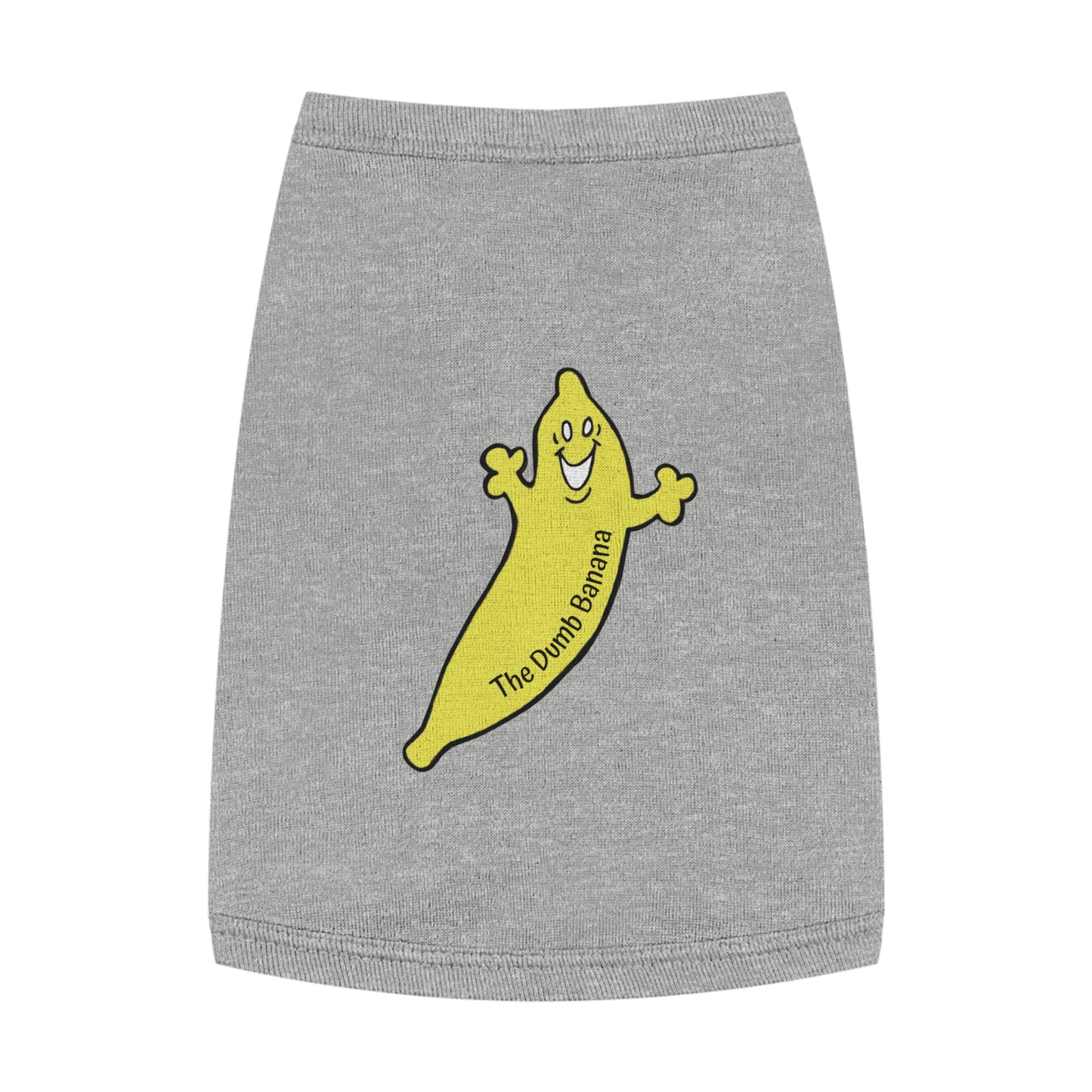 The Dumb Banana Pet Tank Top - For all dogs who love going in banana style and looking good!!!