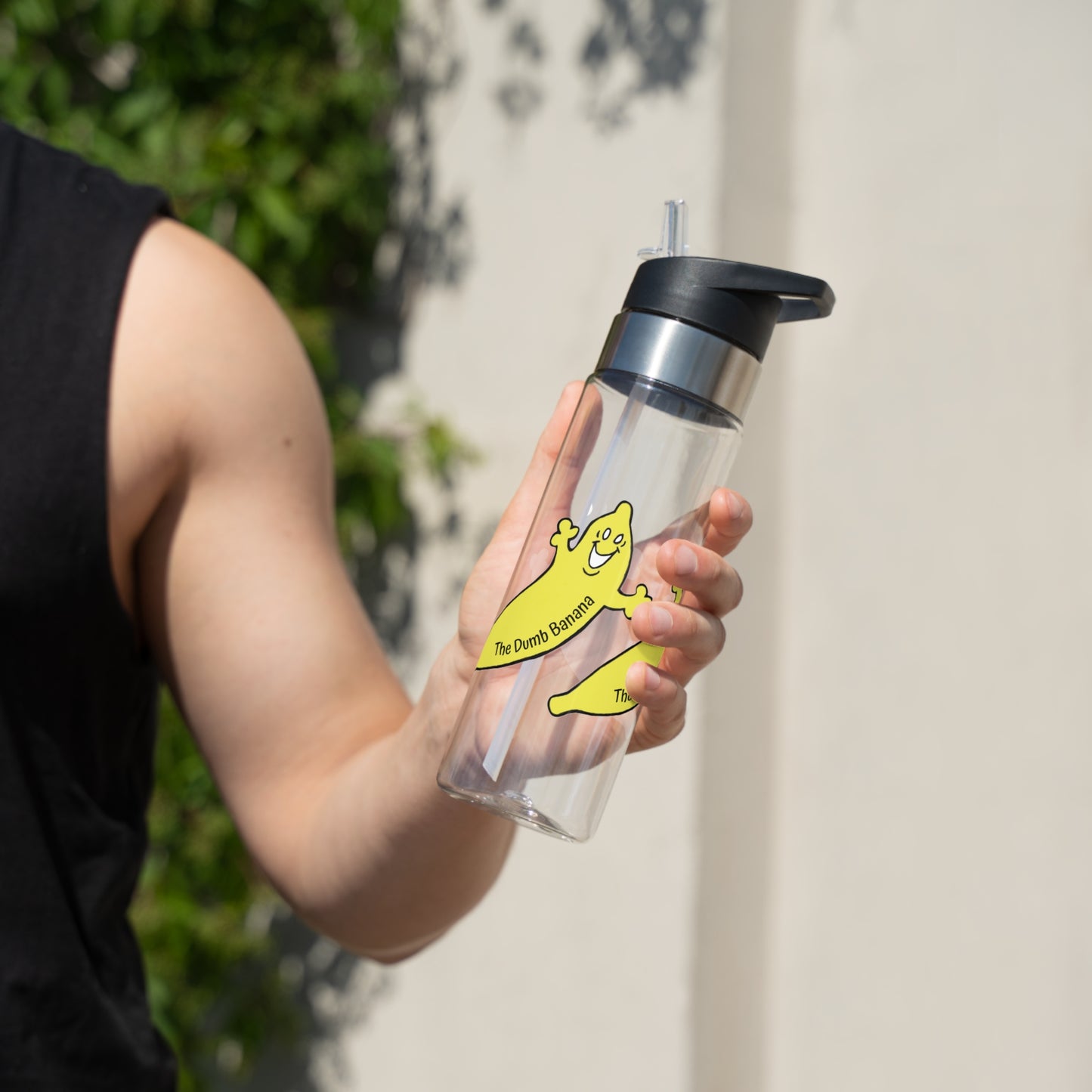 THE DUMB BANANA 20oz Sport Water Bottle by Kensington Tritan - The banana of all water bottles!!!