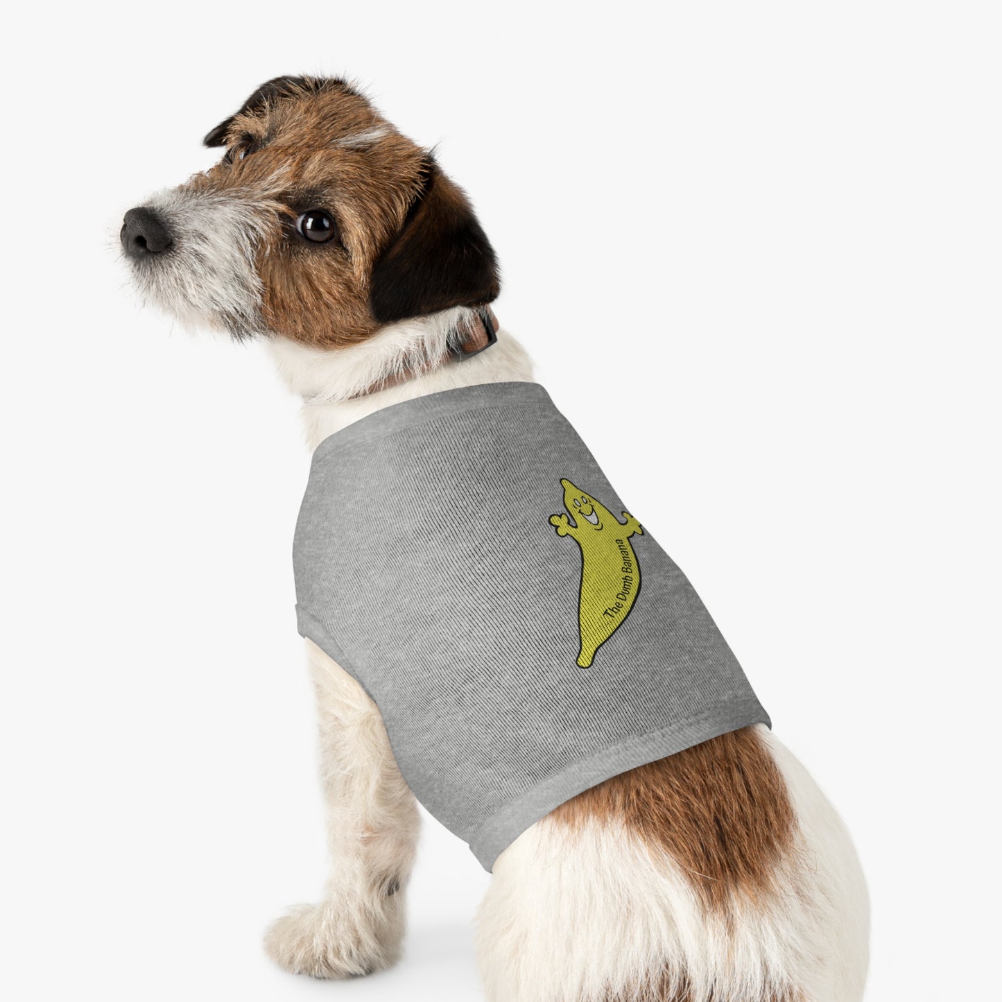 The Dumb Banana Pet Tank Top - For all dogs who love going in banana style and looking good!!!