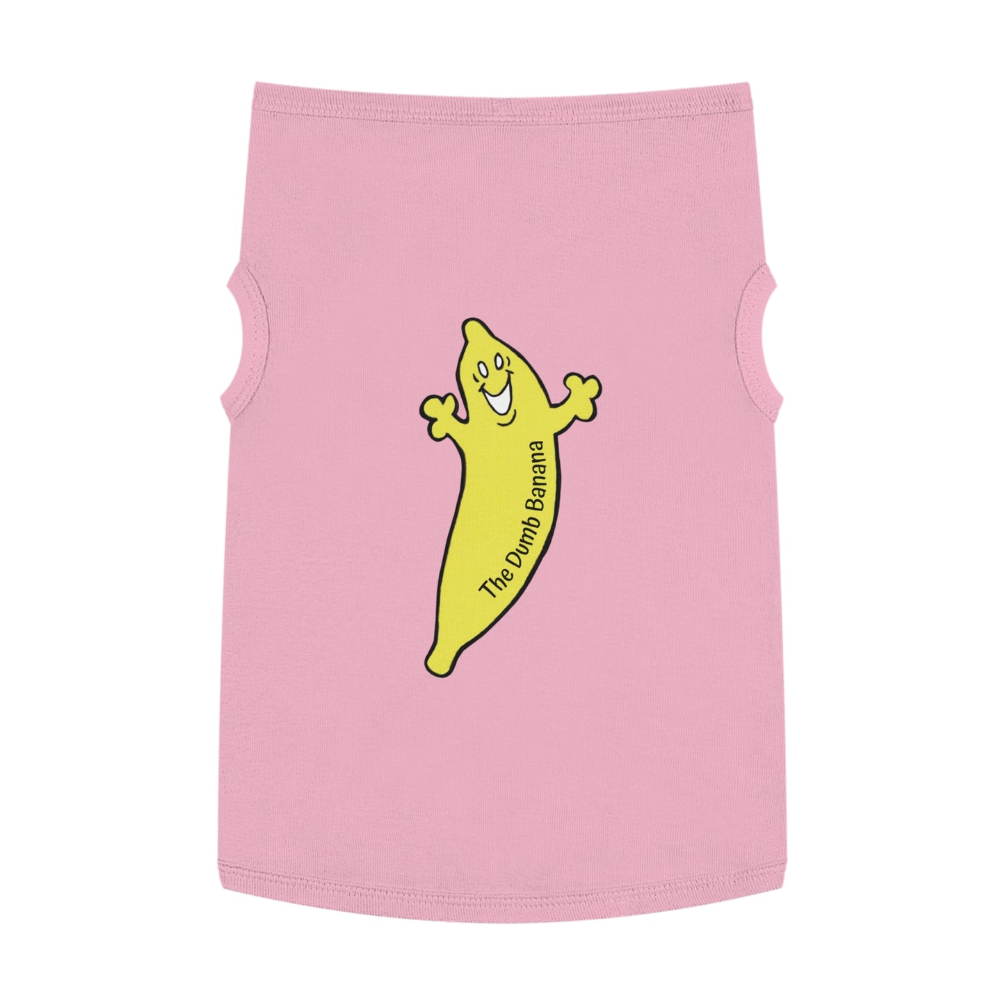 The Dumb Banana Pet Tank Top - For all dogs who love going in banana style and looking good!!!