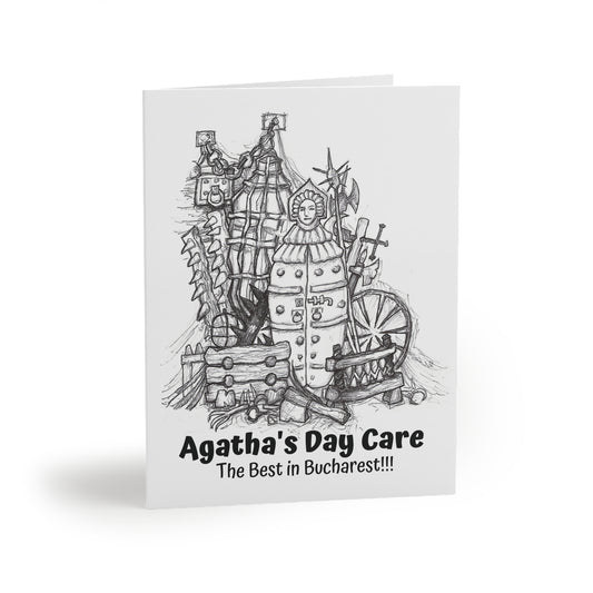 Agatha's Day Care Halloween Greeting Cards (8, 16 and 24 pcs) - The Best in Bucharest!!!