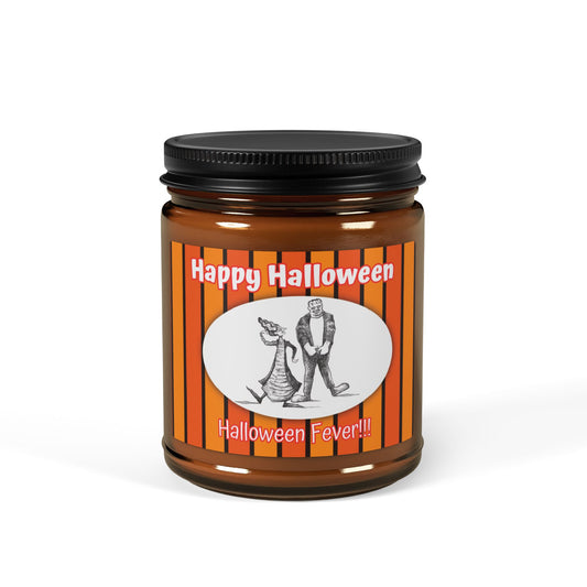 "Halloween Fever" HAPPY HALLOWEEN Scented 9oz Soy Candle Collection - for all Disco-Loving Monsters because there's no fever like Halloween Fever!!!