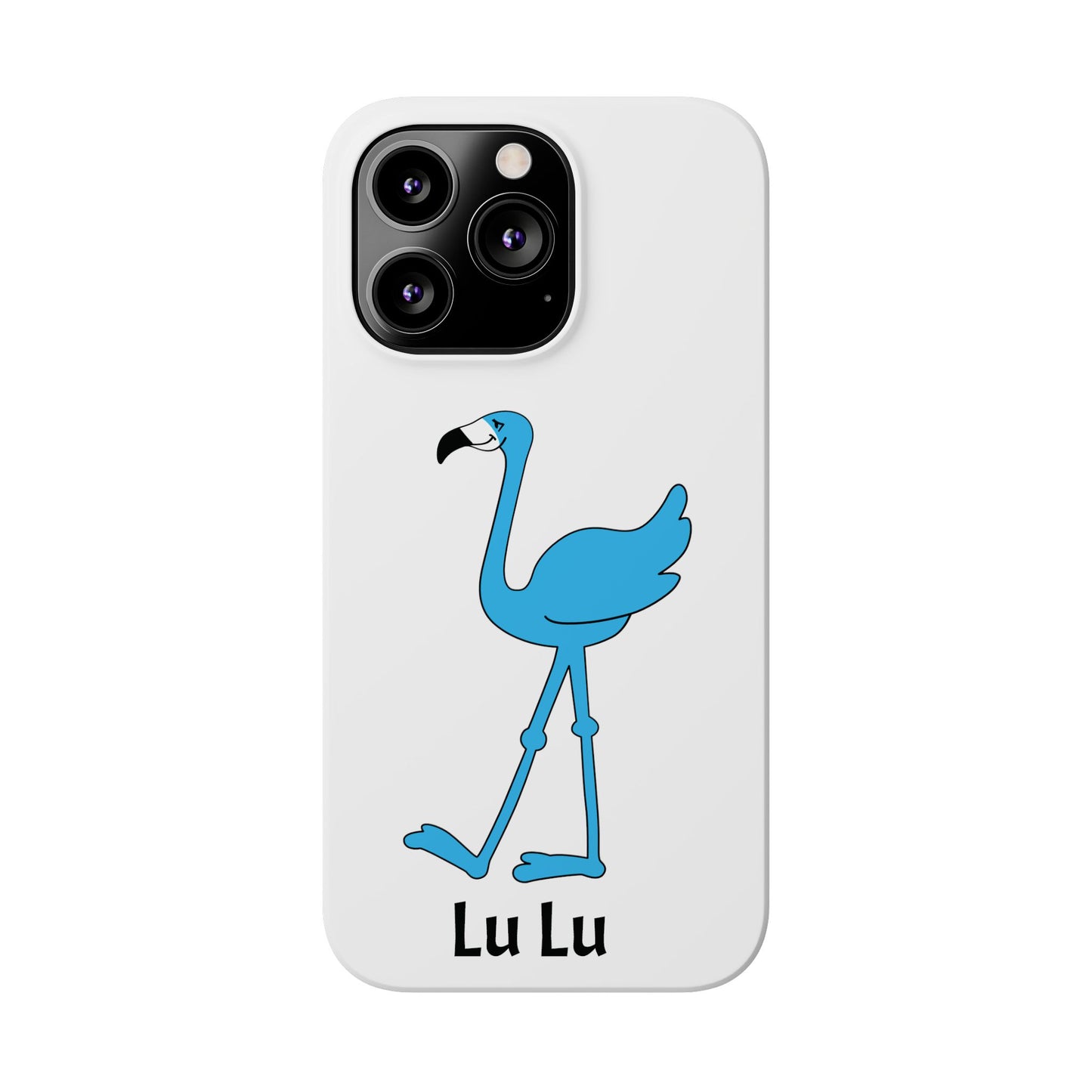 Lu Lu The Blue Flamingo Slim Cell Phone Cases by Case-Mate for iPhones - Simply amazing!!!