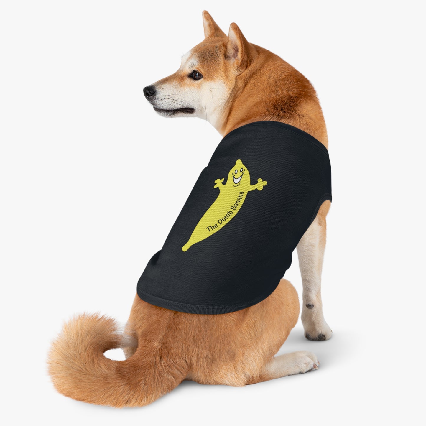 The Dumb Banana Pet Tank Top - For all dogs who love going in banana style and looking good!!!