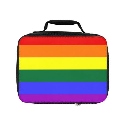 Gay Pride Rainbow Insulated Lunch Bag