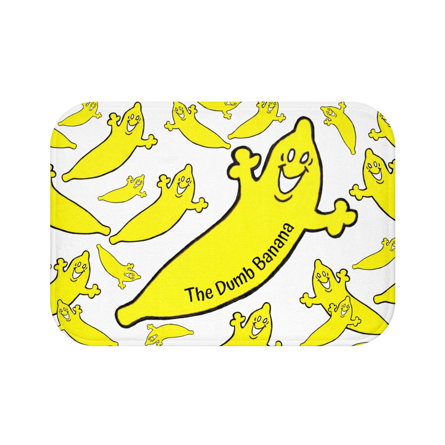 The Dumb Banana memory foam microfiber Bath Mat - It's one heck of a banana that has both memory and foam!!!  Now, that's a banana!!!