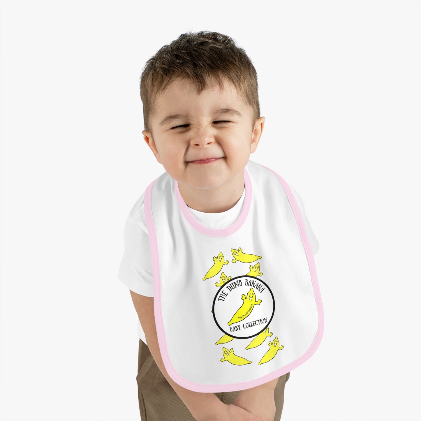 The original Dumb Banana Baby Collection Bib in 5 Colors - Because all babies deserve the best!!!