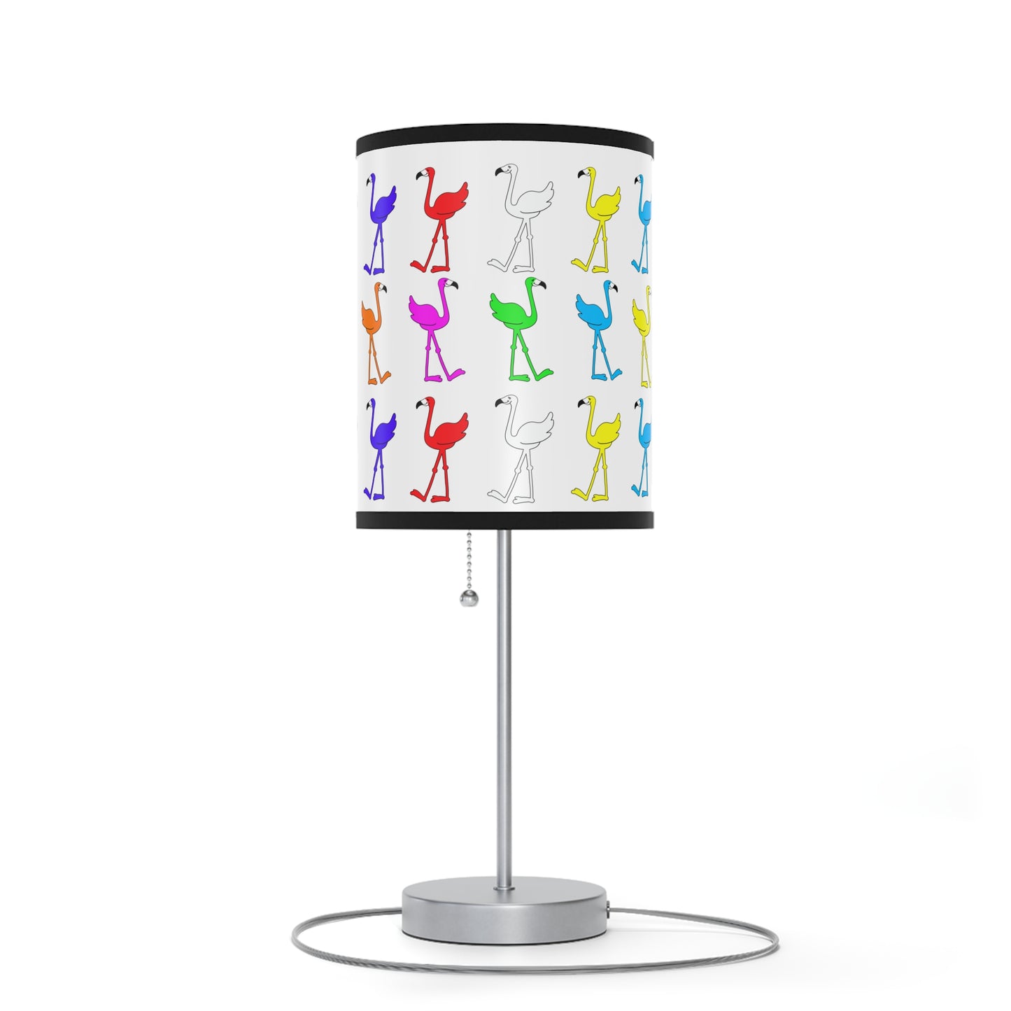 Rainbow Flamingo Club Table Lamp by Lu Lu