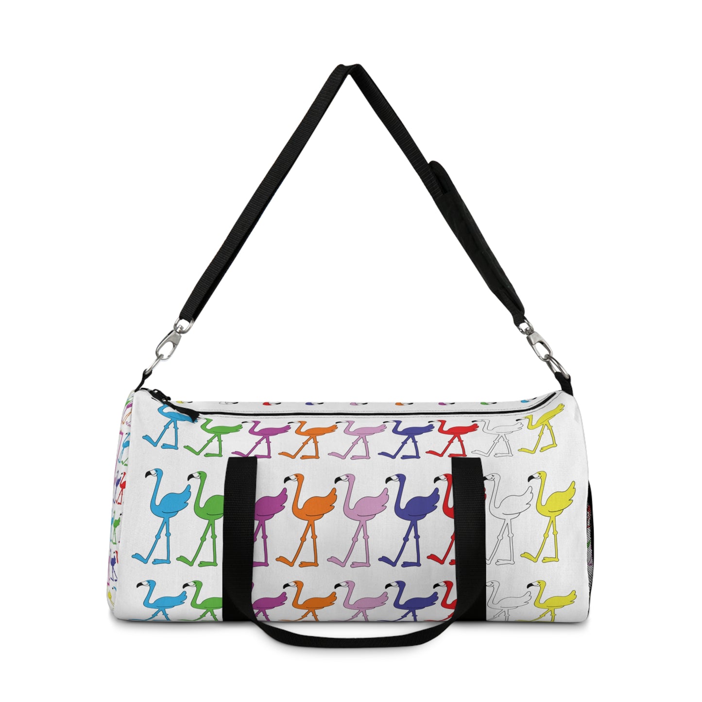 Flamingos Come In All Colors Duffel Bag