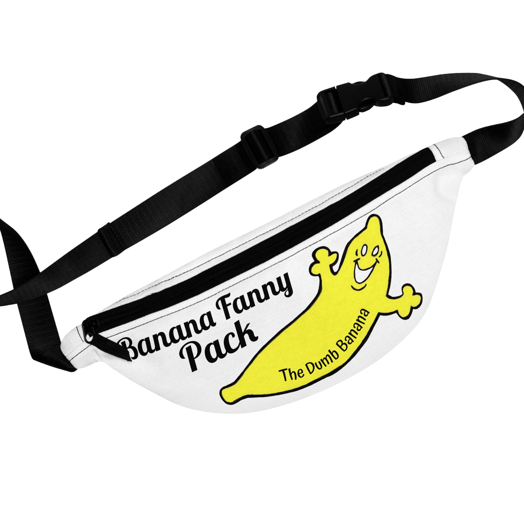 The Dumb Banana Fanny Pack Nothing is cooler than wearing a banana o