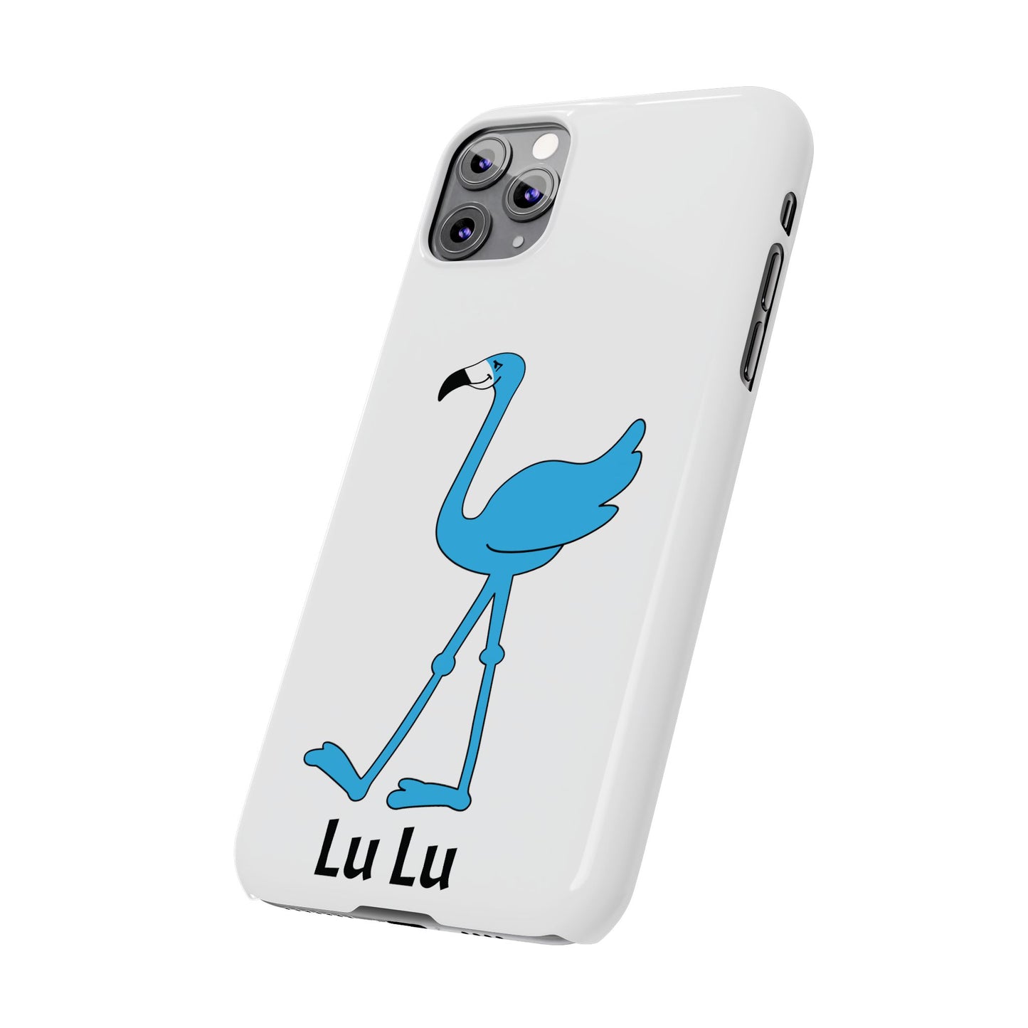 Lu Lu The Blue Flamingo Slim Cell Phone Cases by Case-Mate for iPhones - Simply amazing!!!