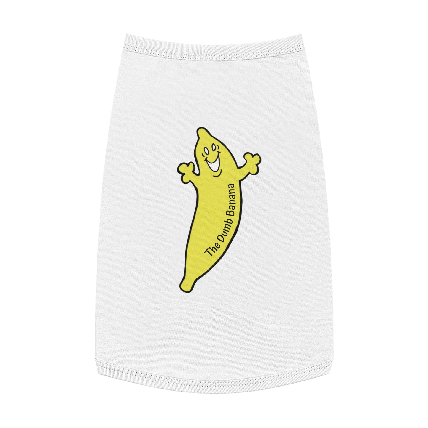 The Dumb Banana Pet Tank Top - For all dogs who love going in banana style and looking good!!!